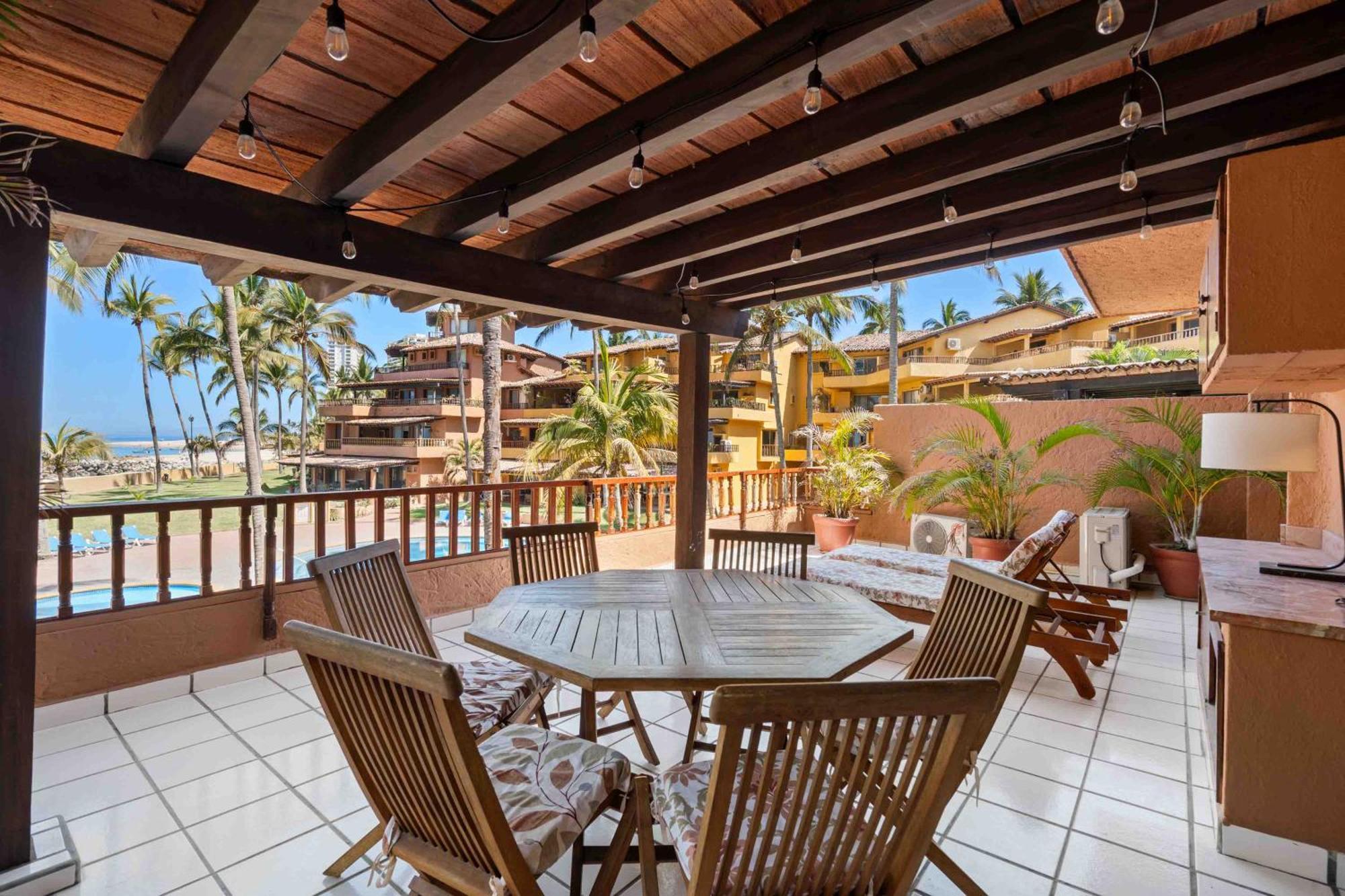 Hermoso Alojamiento En Los Tules, Frente Al Mar En Medio De Hermosos Jardines, Es Unico!!! Puerto Vallarta Exterior foto
